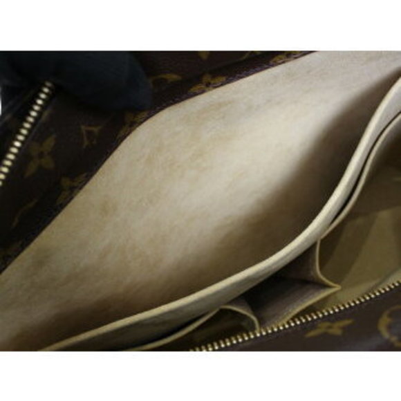 Louis Vuitton Monogram Luco Tote Bag Brown LV Gift - Picture 11 of 14